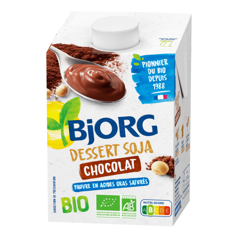 Destockage BJORG - Dessert Soja Chocolat Bio - Alimentaire