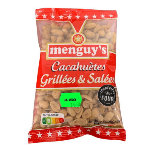 Cacahuètes grillées à sec - Menguy's