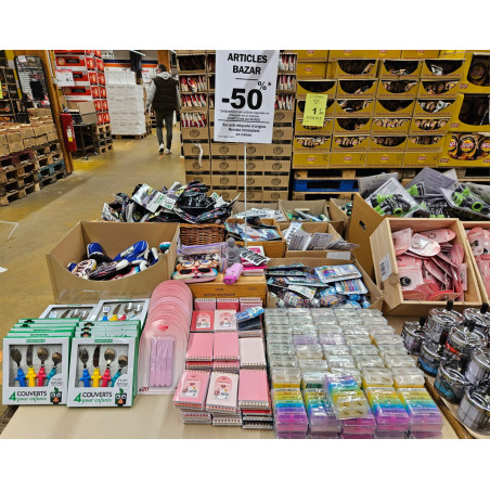 Lot Revendeur – 3850 Pièces Bazar Neuf – Déstockage