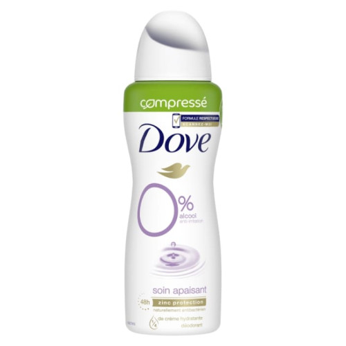 DOVE - Déodorant 0% alcool...