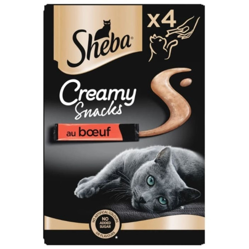 SHEBA - Creamy snacks boeuf