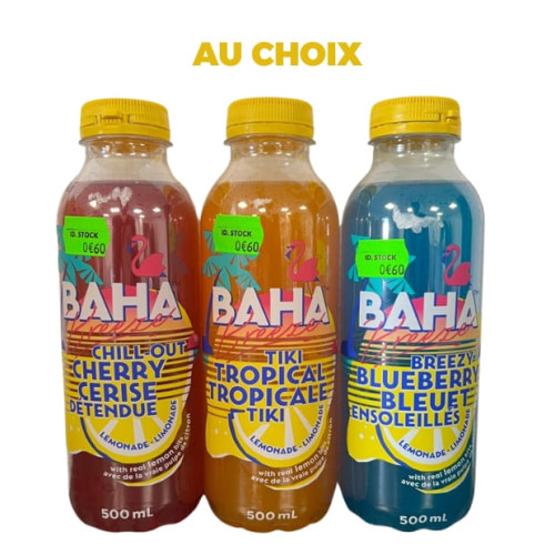 BAHA - Limonade AU CHOIX