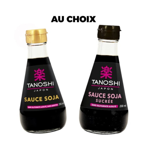 TANOSHI - Sauce AU CHOIX