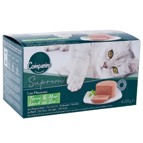 COMPANINO - Mousses pour chat