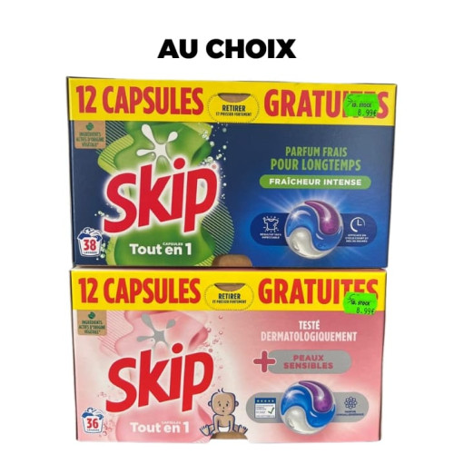 SKIP - Capsules tout en 1...