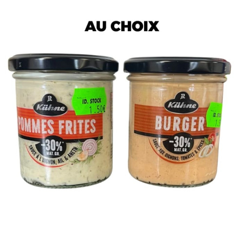 KÜHNE - Sauce AU CHOIX