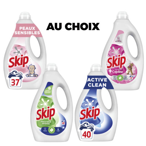 SKIP - Lessive AU CHOIX