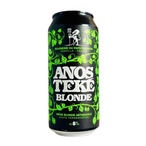 ANOSTEKE - Bière blonde 8%