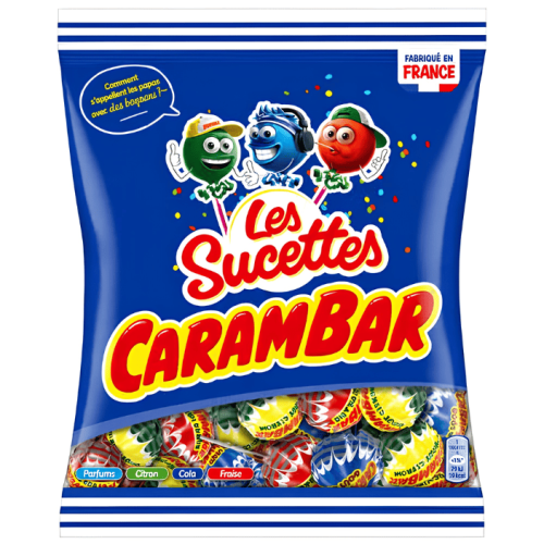 CARAMBAR - Les sucettes
