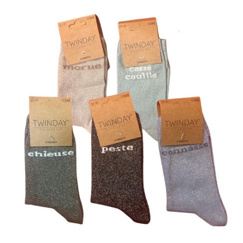 TWINDAY - Chaussettes à...