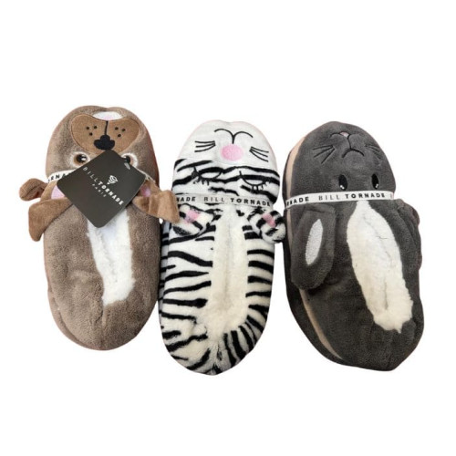Pantoufles motif animal